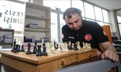 Görme engelli satranççı Muhammet Balcı milli takımda da başarı peşinde!