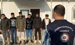 Yasa dışı gelen 19 düzensiz göçmen yakalandı