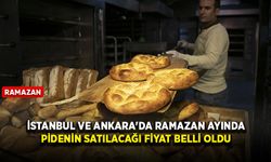 İstanbul ve Ankara'da Ramazan ayında pidenin satılacağı fiyat belli oldu