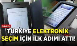 Türkiye elektronik seçim için ilk adımı attı!