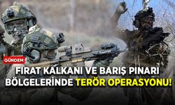 Fırat Kalkanı ve Barış Pınarı bölgelerinde terör operaysonu! 3 PKK/YPG'li terörist etkisiz hale getirildi
