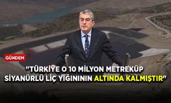 CHP'li Günaydın: Türkiye o 10 milyon metreküp siyanürlü linç yığınının altında kalmıştır