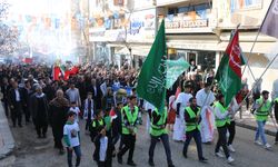 Şanlıurfa'da ‘Büyük Filistin Yürüyüşü’: Ya Filistin'i kurtarın ya ümmete yol açın