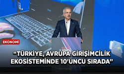 Bakan Uraloğlu: Türkiye, Avrupa girişimcilik ekosisteminde 10'uncu sırada