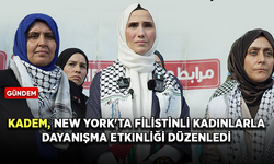 KADEM, New York'ta Filistinli kadınlarla dayanışma etkinliği düzenledi