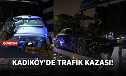 Kadıköy'de trafik kazası meydana geldi!