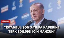 Cumhurbaşkanı Erdoğan: Biz bu çöküşten İstanbul'u kurtarmaya talibiz