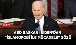 ABD Başkanı Biden'dan "İslamofobi ile mücadele" sözü