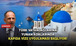 Türk vatandaşlarına Yunan adalarında kapıda vize uygulaması başlıyor!