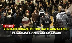 Yenikapı-Kirazlı metro hattı arızalandı! Vatandaşlar zor anlar yaşadı