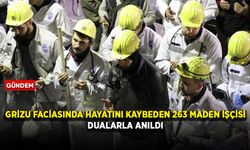 Grizu faciasında hayatını kaybeden 263 maden işçisi dualarla anıldı