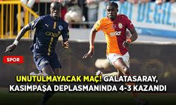 Unutulmayacak maç! Galatasaray,  Kasımpaşa deplasmanında 4-3 kazandı