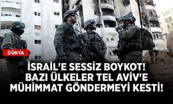 İsrail'e sessiz boykot! Bazı ülkeler Tel Aviv'e mühimmat göndermeyi kesti