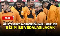 Galatasaray kadrosunda hayal kırıklığı! 6 isim ile vedalaşılacak