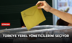 Türkiye yerel yöneticilerini seçiyor!