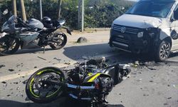 Eyüpsultan'da feci kaza! Minibüsle çarpışan motosikletteki 2 kişi hayatını kaybetti