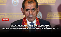 Galatasaray'dan flaş açıklama! ''O koltukta oturmak vicdanınıza sığıyor mu?''