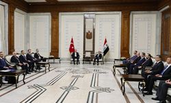 Cumhurbaşkanı Erdoğan, Irak Cumhurbaşkanı Reşid ile bir arada