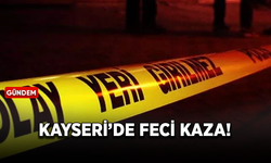 Kayseri'de feci kaza! 2 kişi hayatını kaybetti