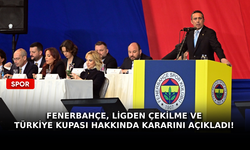 Fenerbahçe, ligden çekilme ve Türkiye Kupası hakkında kararını açıkladı!