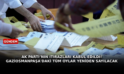 AK Parti’nin itirazları kabul edildi! Gaziosmanpaşa'daki tüm oylar yeniden sayılacak