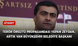 Terör örgütü propagandası yapan Zeydan, artık Van Büyükşehir Belediye Başkanı