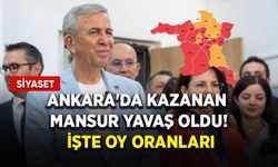 Ankara'da kazanan Mansur Yavaş oldu! İşte oy oranları