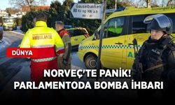 Norveç'te panik! Parlamentoda bomba ihbarı