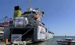 Türkiye'nin Gazze'ye gönderdiği 9'uncu gemi Mısır'da ulaştı