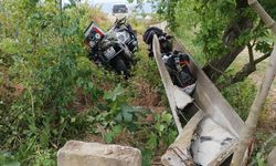 Bursa'da sulama kanalına çarpan motosikletin sürücüsü hayatını kaybetti