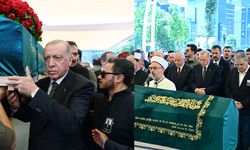 Cumhurbaşkanı Erdoğan, Özer Uçuran Çiller'in cenazesinde