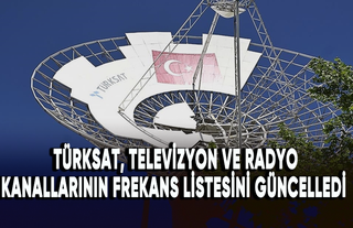 Türksat, televizyon ve radyo kanallarının frekans listesini güncelledi
