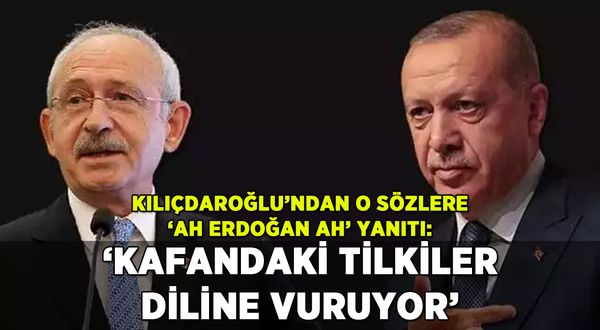 Kılıçdaroğlu'ndan o sözlere yanıt: 'Kafandaki tilkiler diline vuruyor Erdoğan'