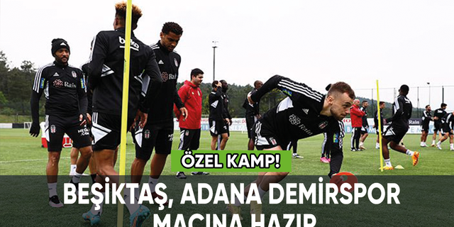 Beşiktaş, Adana Demirspor maçına hazır