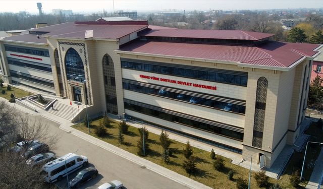 BİŞKEK - TİKA'nın Kırgızistan'da kurduğu Kırgız-Türk Dostluk Devlet Hastanesi şifa dağıtıyor