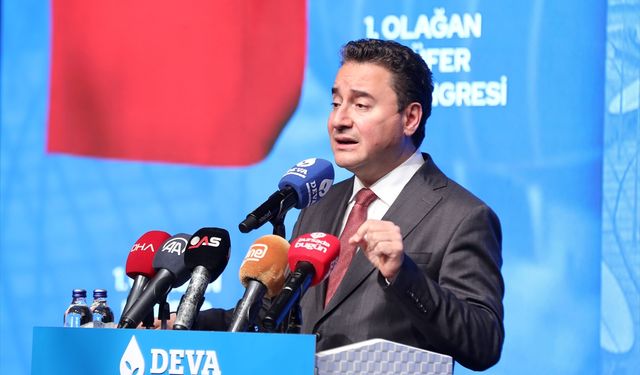 BURSA - DEVA Partisi Genel Başkanı Babacan, Bursa'da konuştu