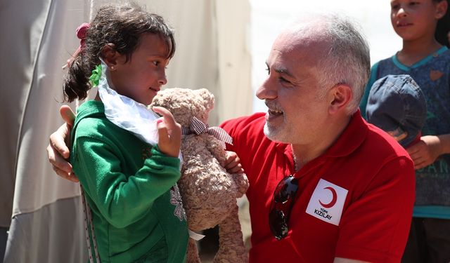 HATAY - Türk Kızılay, 11 yılda Suriye'ye 65 bin tır insani yardım gönderdi