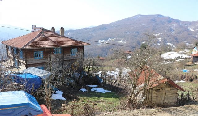 Karabük'te heyelan nedeniyle boşaltılan ev sayısı 24'e yükseldi