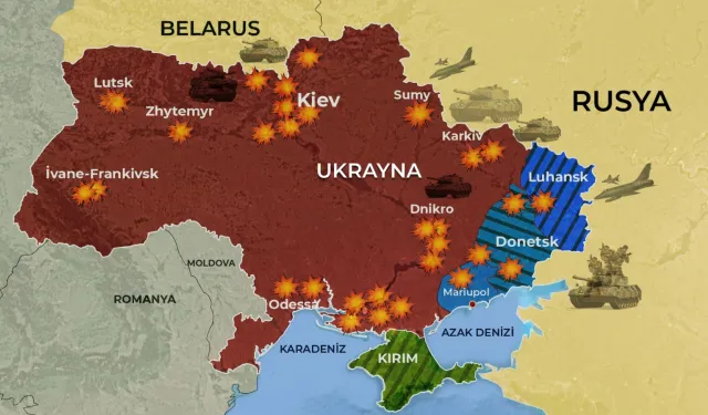Ukrayna: Rusya, son 24 saatte içinde