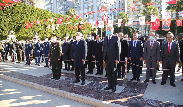 ADANA - Atatürk'ün Adana’ya gelişinin 99. yıl dönümü kutlandı