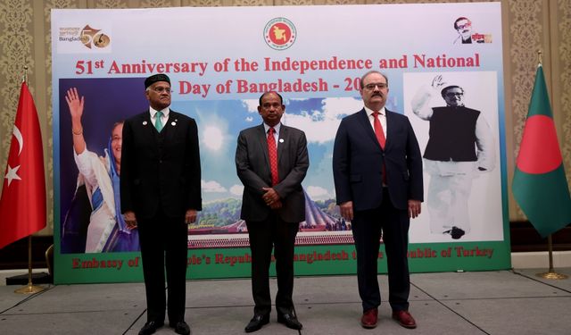 Bangladeş'in 51'inci Bağımsızlık ve Milli Günü Ankara’da kutlandı
