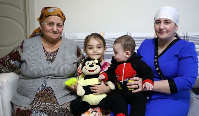 BİTLİS - Ahıska Türkü aile Ukrayna'da yaşadıkları korku dolu günleri unutamıyor