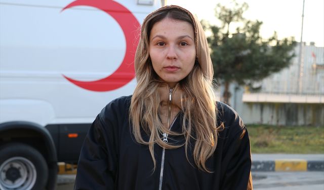 EDİRNE - Ukraynalı Karalenka eşine kavuşmak için savaşın biteceği günü hayal ediyor