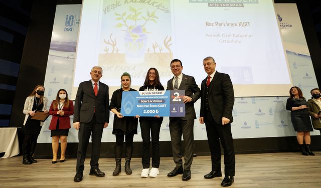 İBB Başkanı İmamoğlu İSKİ'nin "Suyun Değeri" yarışması ödül töreninde konuştu: