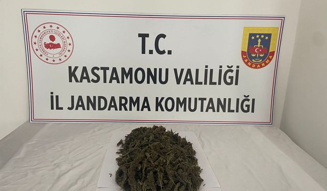 Kastamonu'da uyuşturucu operasyonunda bir kişi tutuklandı