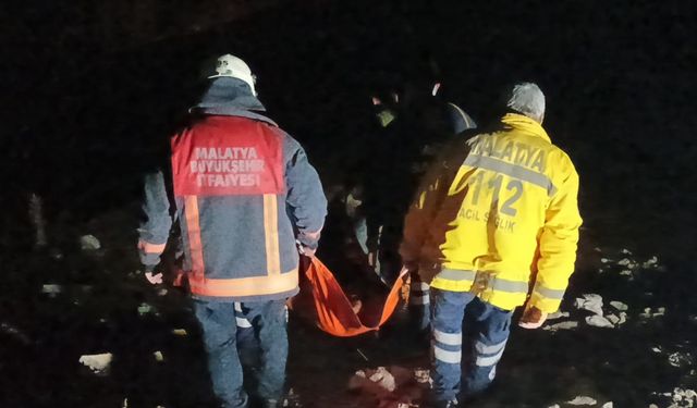 Malatya'da kayalıklardan düşen genç kız yaralandı