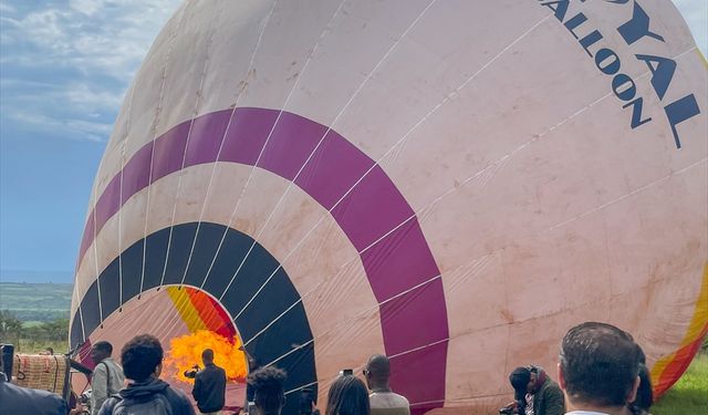 NEVŞEHİR - Kapadokya'da üretilen yerli sıcak hava balonları Ruanda'da da havalanıyor