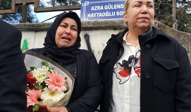 Öldürülen üniversite öğrencisi Azra'nın ismi evinin bulunduğu sokakta yaşayacak