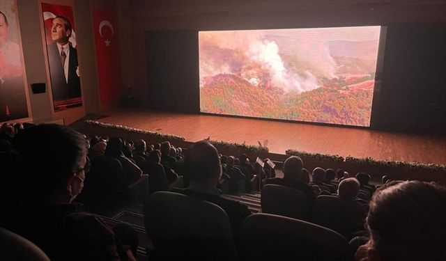 "Orman Vatandır Çanakkale Ruhu" filminin gösterimi yapıldı