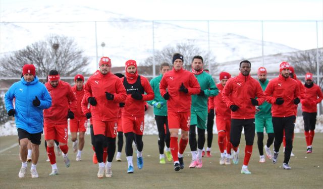 Sivasspor, Altay maçının hazırlıklarına devam etti
